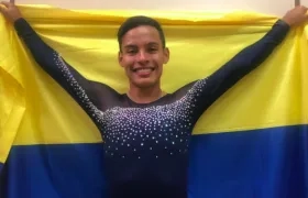 Bryan Carreño, campeón mundial de patinaje. 