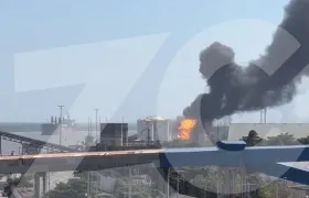 Este fue uno de los buques que zarpó desde Barranquilla