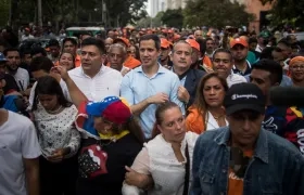 El opositor venezolano Juan Guaidó.