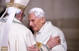 Imagen de archivo del Papa emérito Benedicto XVI.