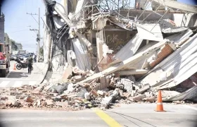 La Oficina de Gestión del Riesgo ordenó la suspensión de la obra.