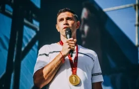 Emiliano 'Dibu' Martínez, portero de la selección argentina 