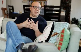 El escritor colombiano Ricardo Silva.