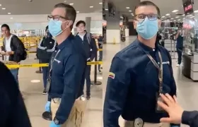 Imágenes del incidente.