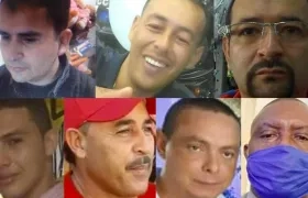 Helbert, Israel, Jesús, Moisés, Said, Álvaro, Javier