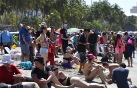 Playa de El Rodadero. 