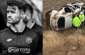 Así quedó la camioneta de Ahmet Çalik.