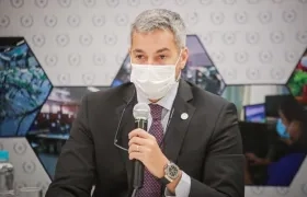 El presidente de Paraguay, Mario Abdo Benítez.