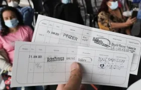 Carné de vacunación. 