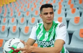 Giovanni Moreno, jugador de Atlético Nacional. 