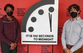 DoomsdayClock una vez más a 100 segundos para la medianoche. 