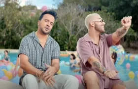 Luis Fonsi y el colombiano Manuel Turizo.