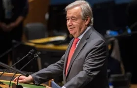 El secretario general de la ONU, António Guterres.