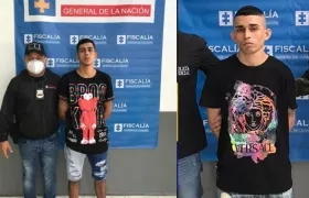 Libardo Enrique Gutiérrez González y alias 'Carlitos'.