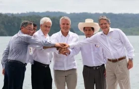 Mandatarios de la Alianza del Pacífico.
