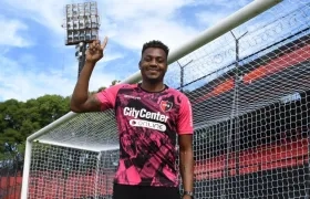 Iván Arboleda, arquero colombiano. 