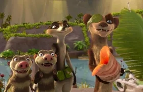 Escena de la película "Ice Age: Adventures of Buck Wild" (La Edad de Hielo, Las Aventuras de Buck).