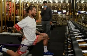 El defensa Sergio Ramos.