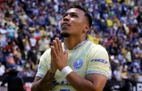 Roger Martínez, delantero cartagenero. 
