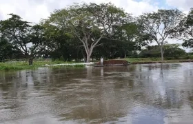 El alto nivel del río Magdalena amenaza Salamina y otras poblaciones ribereñas.