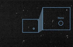 El asteroide Dydimos.