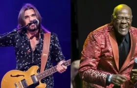 Juanes y Johnny Ventura.