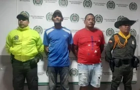 Capturados por la Policía.