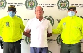 José Ortiz Villa al momento de su captura.