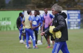 Alberto Gamero, técnico de Millonarios. 