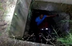 Momentos del rescate.