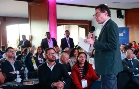 El Ministro Alejandro Gaviria en el Encuentro Nacional de Secretarios de Educación en Pereira.