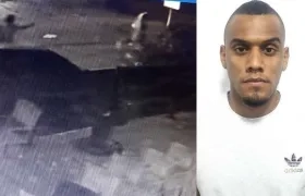 Momentos del asesinado de Kevin Douglas Ospina.