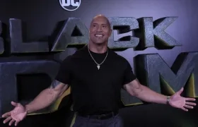 El actor estadounidense Dwayne Johnson​.