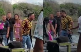 Imágenes de quien estaría identificado como Deivi Parrilla.