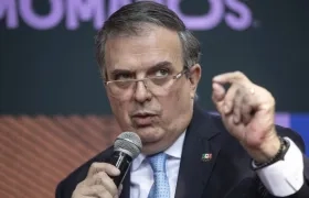 El canciller mexicano Marcelo Ebrard.