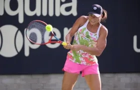 María Fernanda Herazo, tenista barranquillera. 