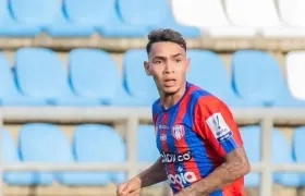 Ricardo Márquez, delantero del Unión. 