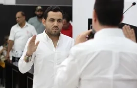 Welfran Mendoza, nuevo presidente de la Asamblea del Atlántico 2023.