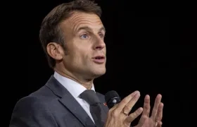 Emmanuel Macron, presidente de Francia.
