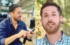 Periodista Nicolás Krumm.