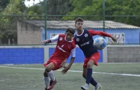 Acción del torneo intermunicipal. 