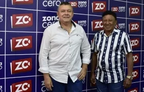 ‘El Pangue’ Maestre y Silvio Brito.