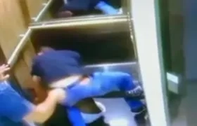 Captura de pantalla de la agresión.