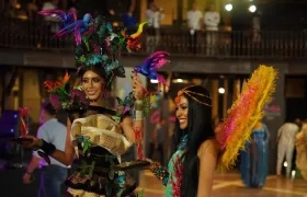 Ganadoras del traje artesanal. 