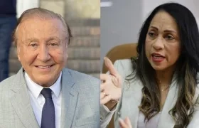 Rodolfo Hernández y Marelen Castillo.