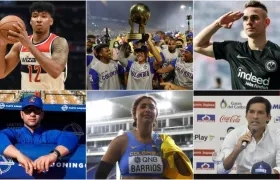Los nominados de Barranquilla al Deportista del Año. 