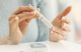 La tradicional prueba de glucometría.