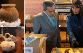 Piezas precolombinas.