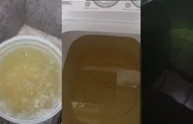 La coloración del agua reportada por los usuarios.