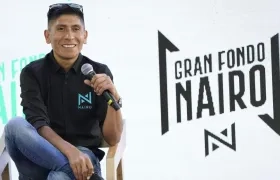 Nairo Quintana, ciclista colombiano. 